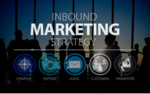 conceito em linha de entrada do comercio da estrategia de marketing inbound marketing